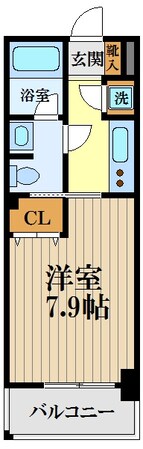 コンフォート武蔵野の物件間取画像